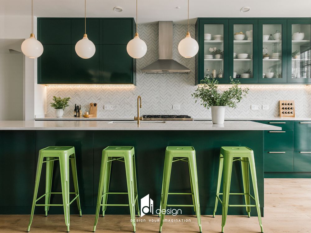 Các mẫu thiết kế nhà bếp căn hộ đẹp