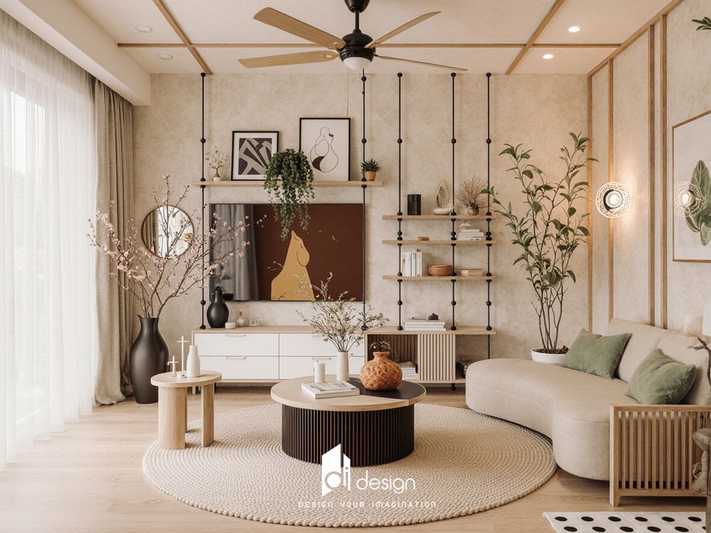 Căn hộ chung cư phong cách Nhật Bản hiện đại và yên bình