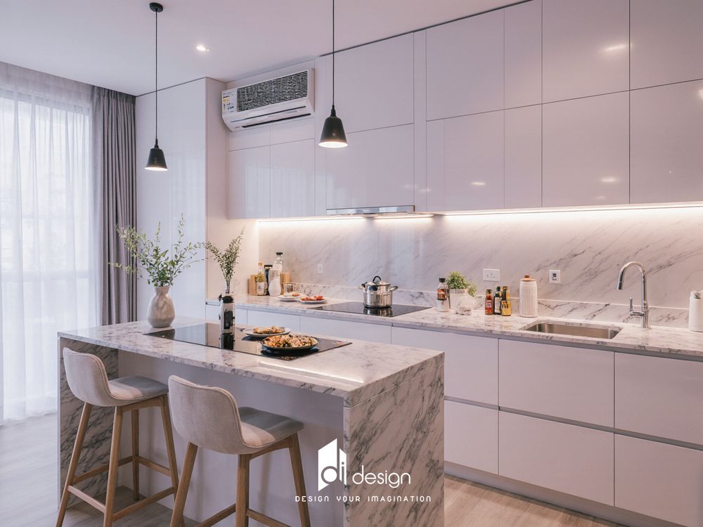 Phòng bếp sơn màu gì hợp phong thủy ?