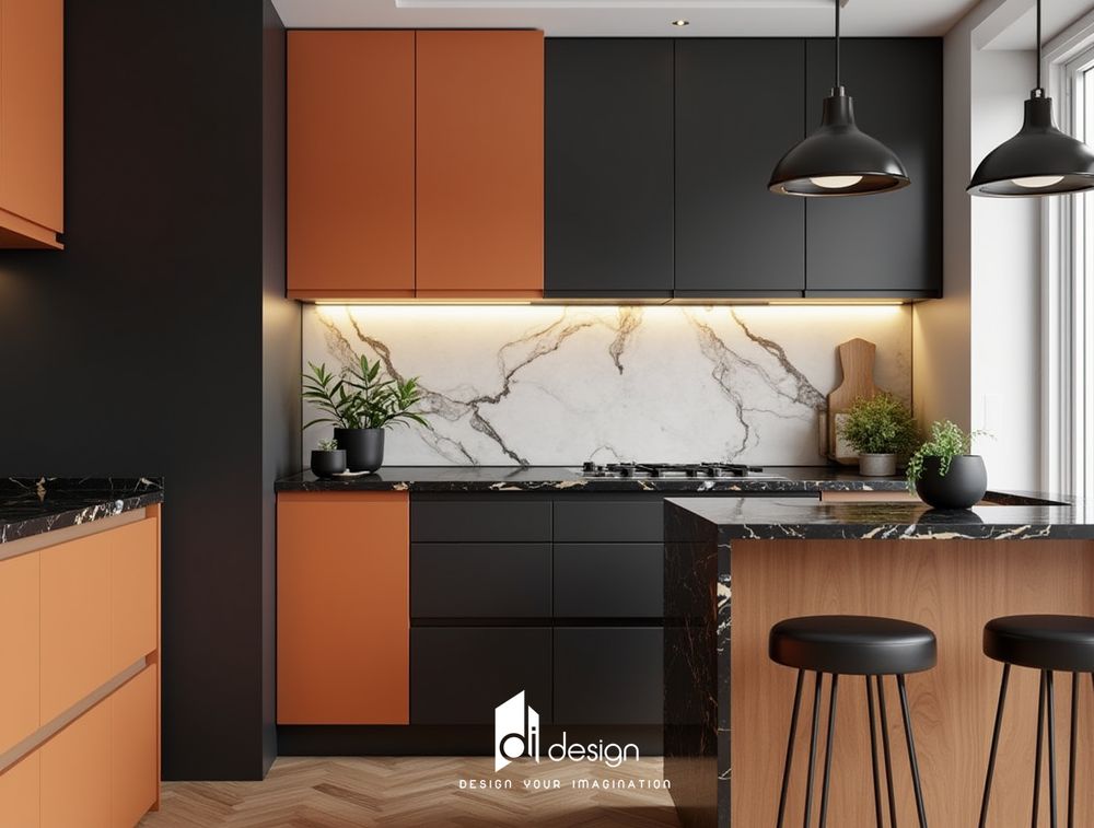 Phòng bếp sơn màu gì hợp phong thủy ?
