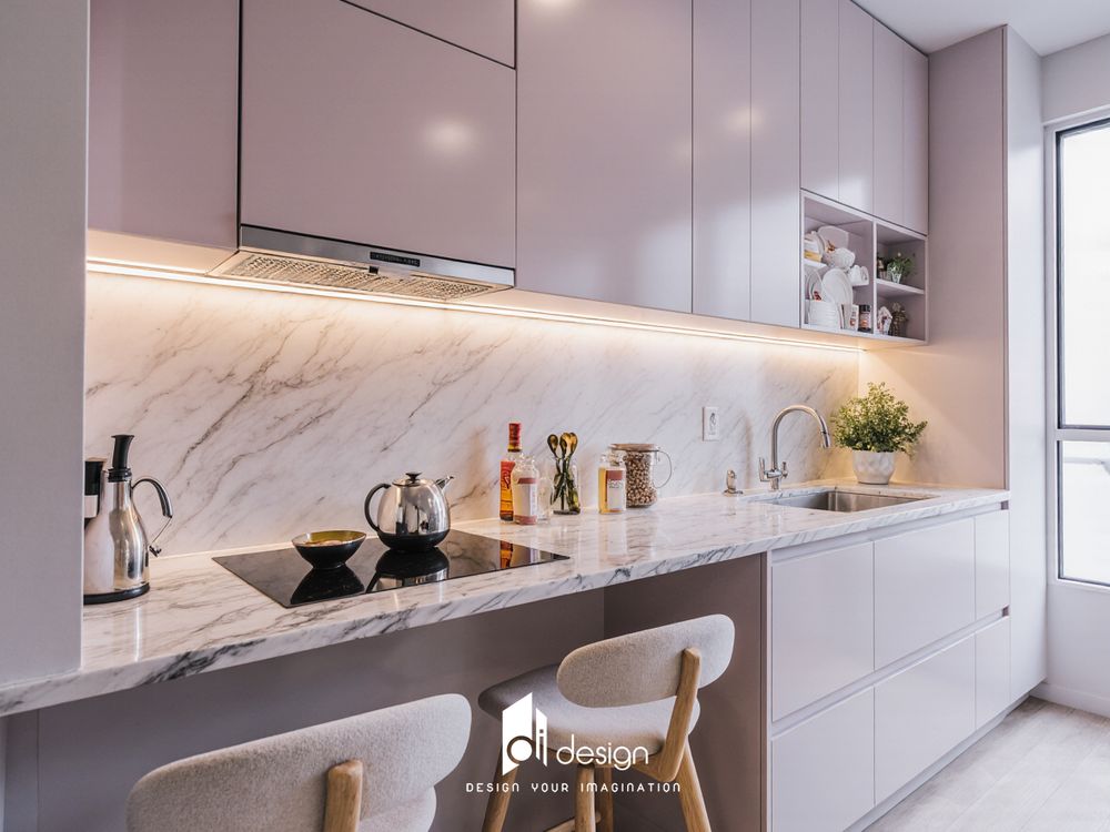 Phòng bếp sơn màu gì hợp phong thủy ?