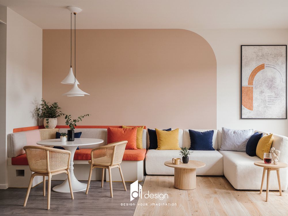 Phong cách nội thất Color Block là gì ? Phong cách nội thất Color Block là gì ?