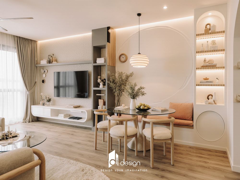 Thiết kế căn hộ 61m2 MT Eastmark City tối ưu hóa từng mét vuông Thiết kế căn hộ 61m2 MT Eastmark City tối ưu hóa từng mét vuông