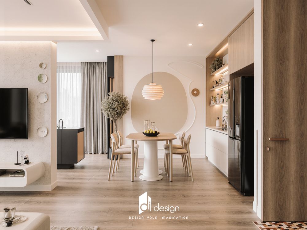 Thiết kế căn hộ 61m2 MT Eastmark City tối ưu hóa từng mét vuông Thiết kế căn hộ 61m2 MT Eastmark City tối ưu hóa từng mét vuông