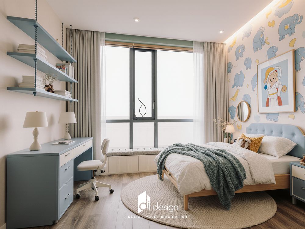 Thiết kế căn hộ 75m2 3 phòng ngủ tối ưu công năng Thiết kế căn hộ 75m2 3 phòng ngủ tối ưu công năng