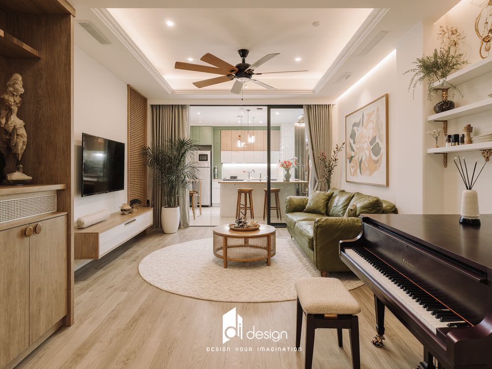 Thiết kế căn hộ 75m2 3 phòng ngủ tối ưu công năng Thiết kế căn hộ 75m2 3 phòng ngủ tối ưu công năng