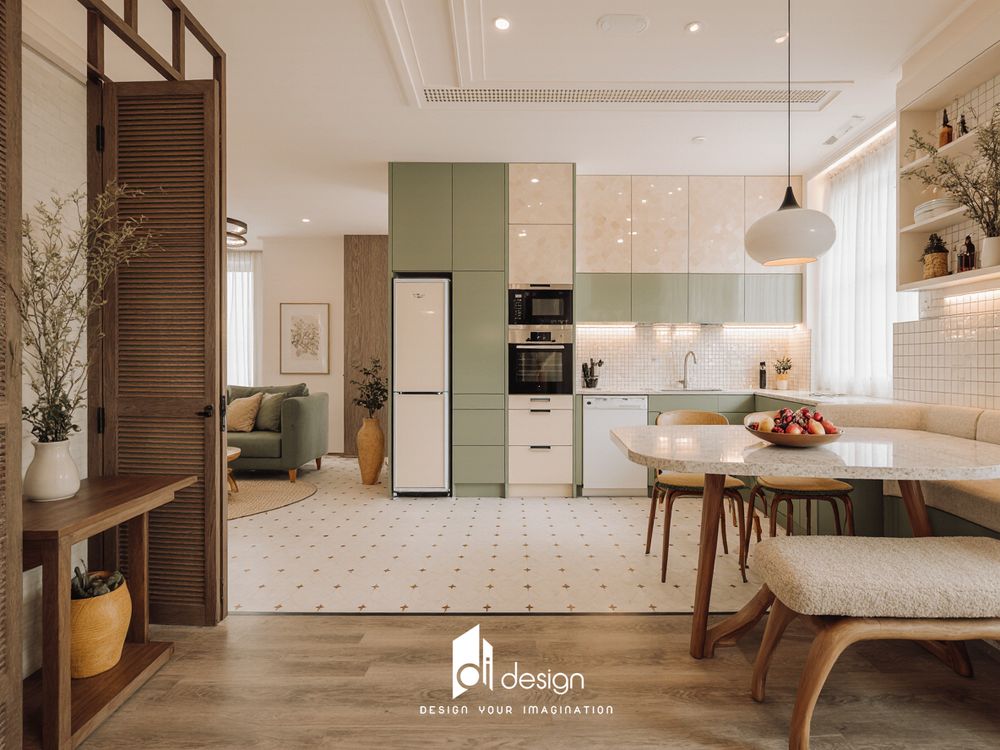 Thiết kế căn hộ 75m2 3 phòng ngủ tối ưu công năng Thiết kế căn hộ 75m2 3 phòng ngủ tối ưu công năng