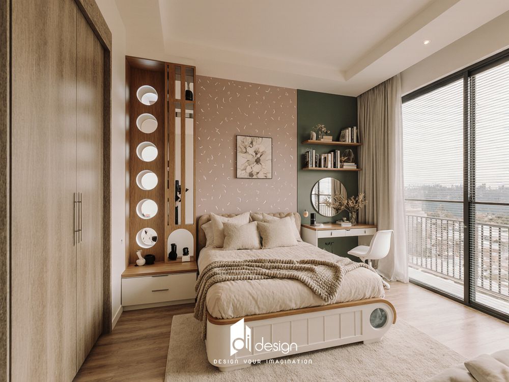 Thiết kế căn hộ 75m2 3 phòng ngủ tối ưu công năng Thiết kế căn hộ 75m2 3 phòng ngủ tối ưu công năng