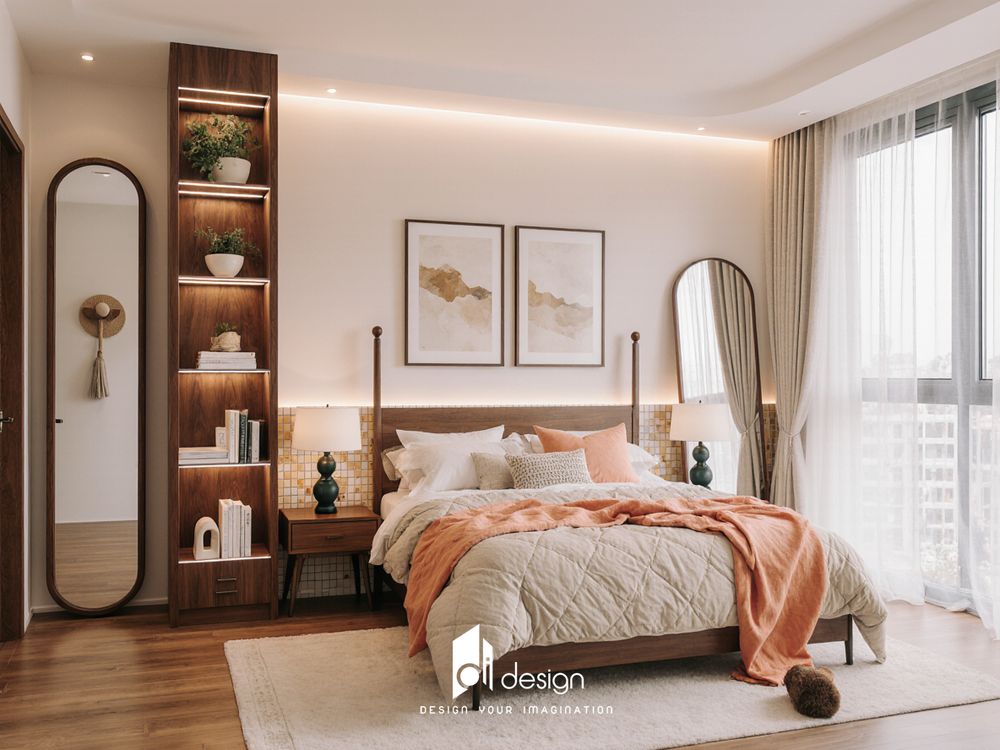 Thiết kế căn hộ 85m2 3 phòng ngủ đẹp tiện nghi Thiết kế căn hộ 85m2 3 phòng ngủ đẹp tiện nghi
