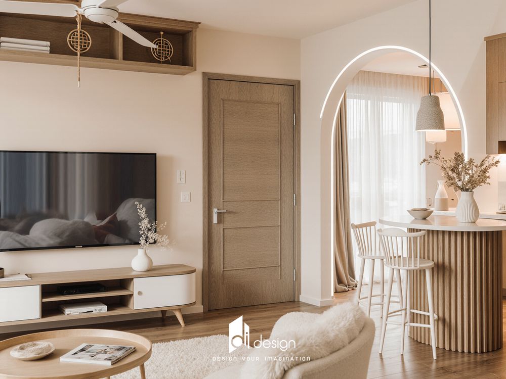 Thiết kế nội thất chung cư Moonlight Boulevard 51m2
