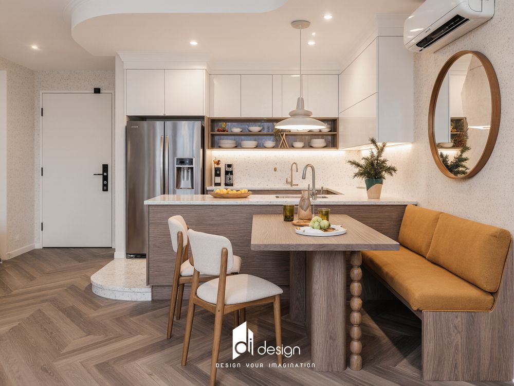 Thiết kế nội thất căn hộ 100m2 Urban Green đầy cảm hứng và bình yên Thiết kế nội thất căn hộ 100m2 Urban Green đầy cảm hứng và bình yên