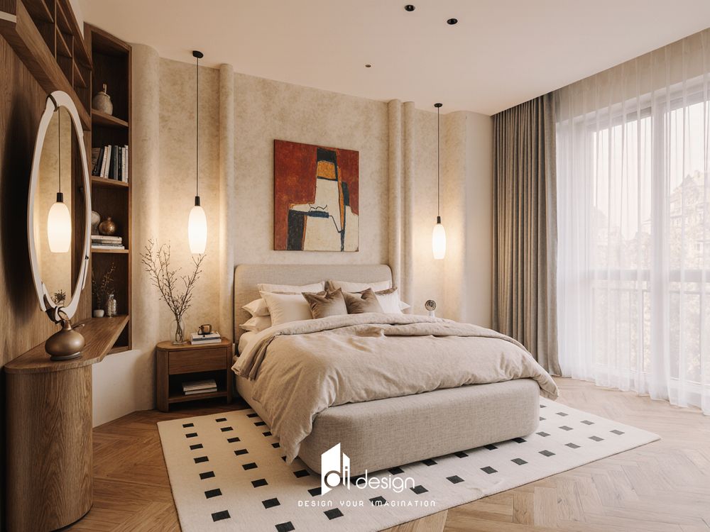 Thiết kế nội thất căn hộ 100m2 Urban Green đầy cảm hứng và bình yên Thiết kế nội thất căn hộ 100m2 Urban Green đầy cảm hứng và bình yên