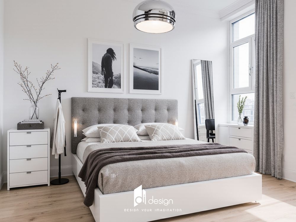 Thiết kế nội thất căn hộ 50m2 đẹp đầy đủ công năng