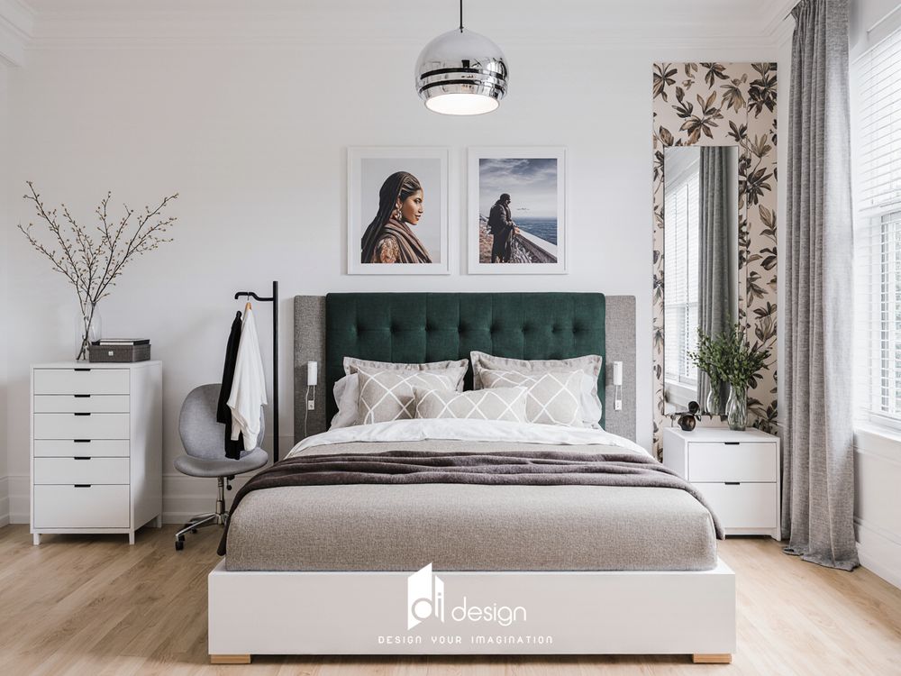 Thiết kế nội thất căn hộ 50m2 đẹp đầy đủ công năng