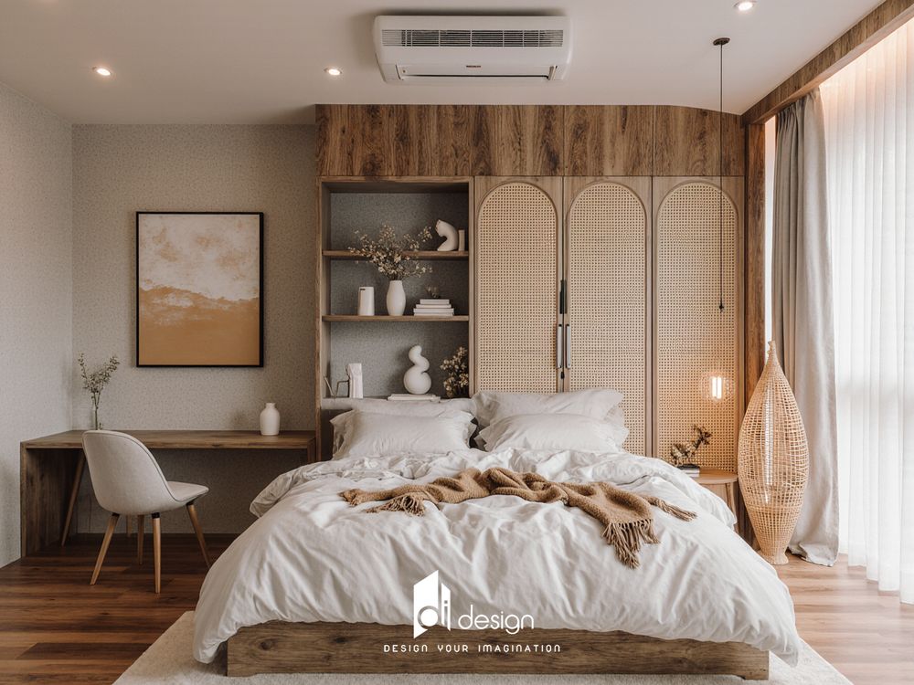 Thiết kế nội thất căn hộ 73m2 The Beverly tiện nghi Thiết kế nội thất căn hộ 73m2 The Beverly tiện nghi