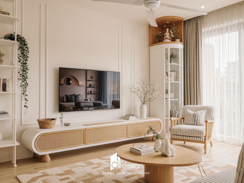 Thiết kế nội thất căn hộ 83m2 Urban Green hiện đại, tiện nghi Thiết kế nội thất căn hộ 83m2 Urban Green hiện đại, tiện nghi