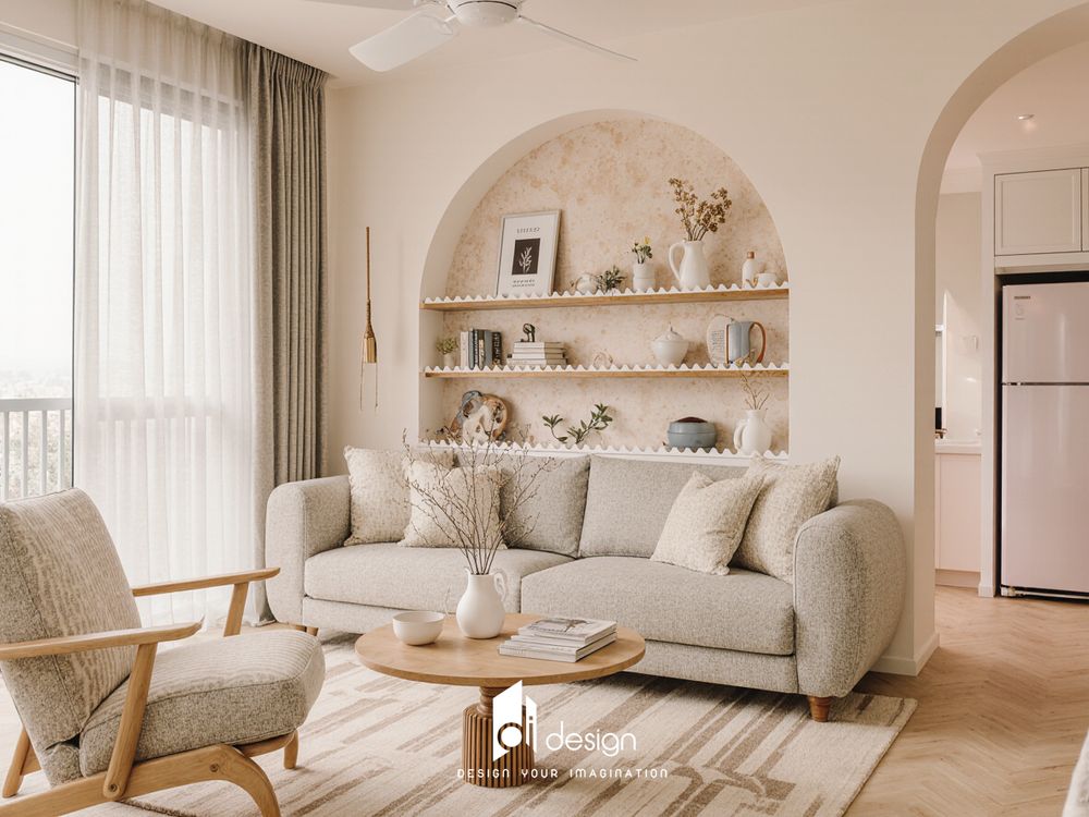 Thiết kế nội thất căn hộ 83m2 Urban Green hiện đại, tiện nghi Thiết kế nội thất căn hộ 83m2 Urban Green hiện đại, tiện nghi