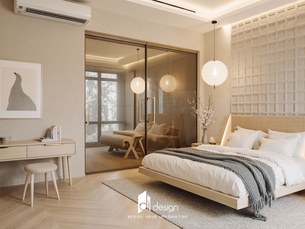 Thiết kế nội thất căn hộ 97m2 Urban Green phong cách Nhật Thiết kế nội thất căn hộ 97m2 Urban Green phong cách Nhật