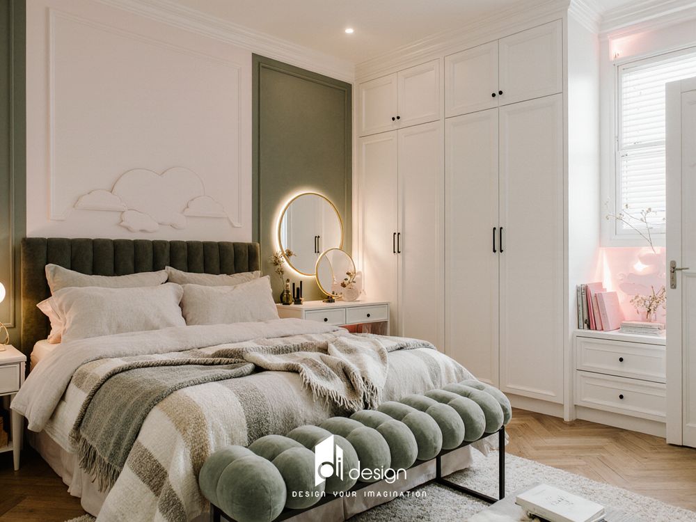 Thiết kế nội thất căn hộ 98m2 3 phòng ngủ Thiết kế nội thất căn hộ 98m2 3 phòng ngủ