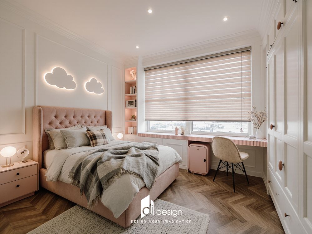 Thiết kế nội thất căn hộ 98m2 3 phòng ngủ Thiết kế nội thất căn hộ 98m2 3 phòng ngủ