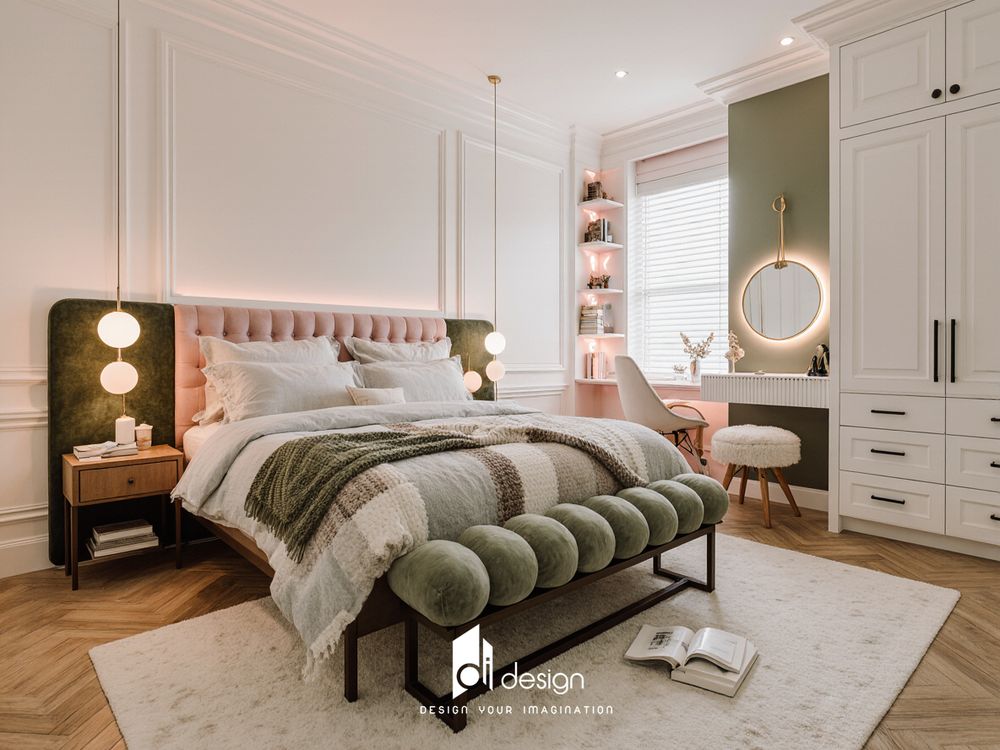 Thiết kế nội thất căn hộ 98m2 3 phòng ngủ Thiết kế nội thất căn hộ 98m2 3 phòng ngủ