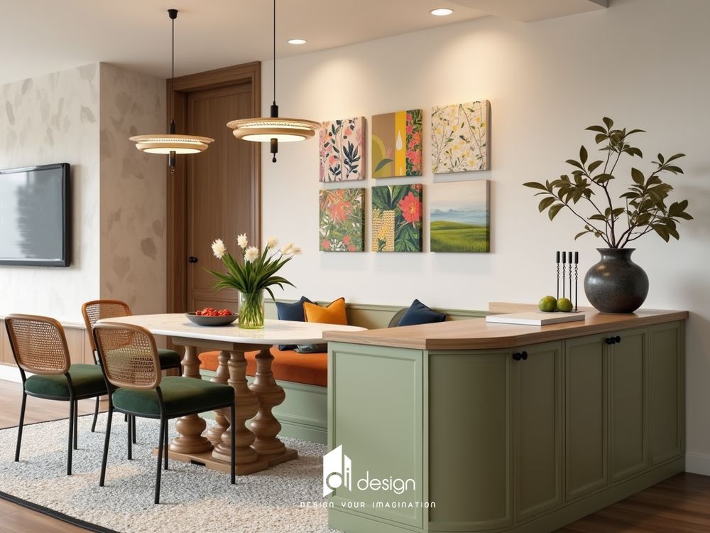 Thiết kế nội thất căn hộ chung cư 102m2 Moonlight Residences Thiết kế nội thất căn hộ chung cư 102m2 Moonlight Residences