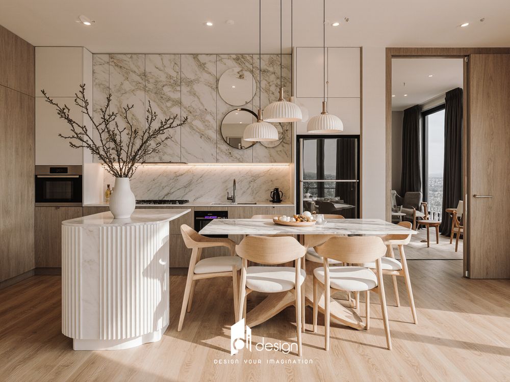 Thiết kế nội thất căn hộ chung cư 102m2 Saigon Intela Thiết kế nội thất căn hộ chung cư 102m2 Saigon Intela