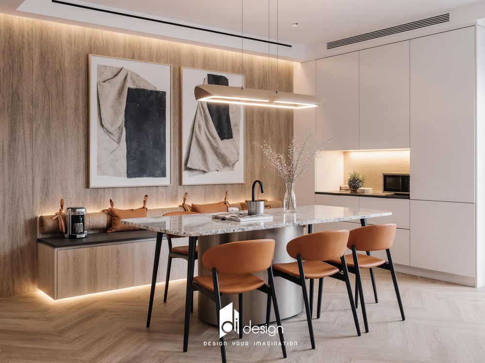 Thiết kế nội thất căn hộ chung cư 105m2 The Sun Avenue Thiết kế nội thất căn hộ chung cư 105m2 The Sun Avenue