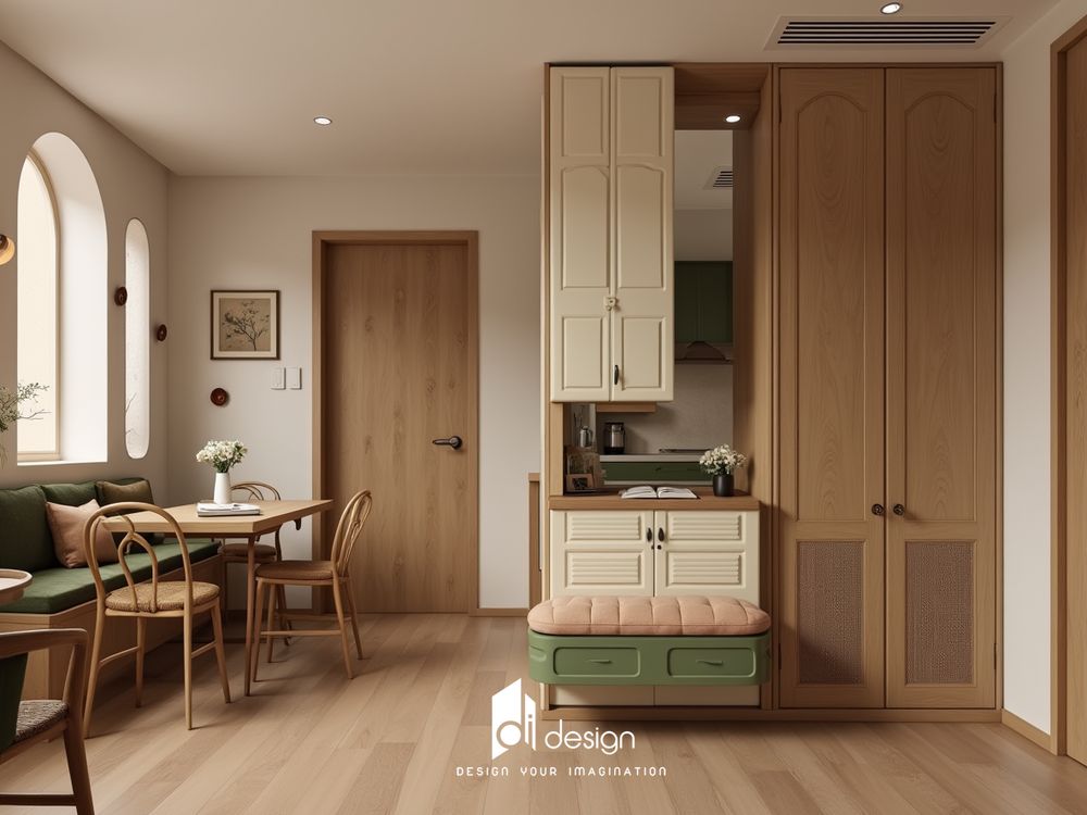 Thiết kế nội thất căn hộ chung cư 110m2 đẹp Thiết kế nội thất căn hộ chung cư 110m2 đẹp