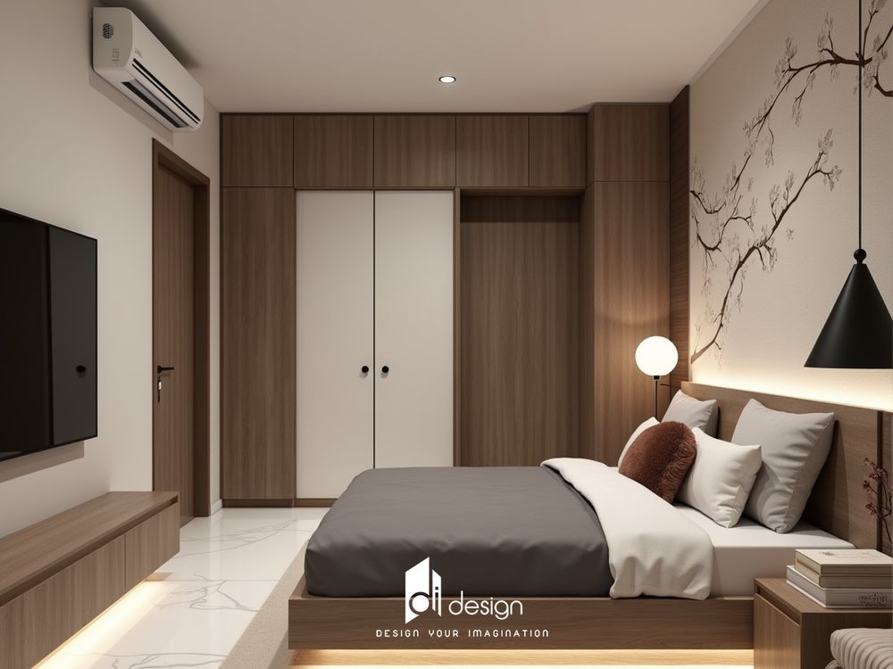 Thiết kế nội thất căn hộ chung cư 46m2 ấn tượng Thiết kế nội thất căn hộ chung cư 46m2 ấn tượng