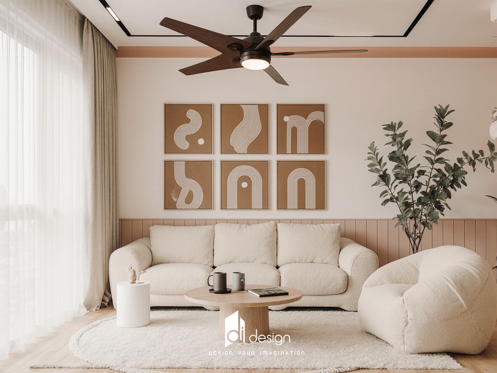 Thiết kế nội thất căn hộ chung cư 49m2 Conic Riverside