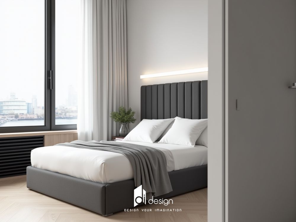 Thiết kế nội thất căn hộ chung cư 53m2 tiện nghi và đẹp mắt