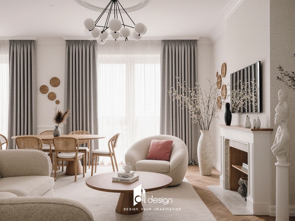 Thiết kế nội thất căn hộ chung cư 78m2 đẹp và tiện nghi.