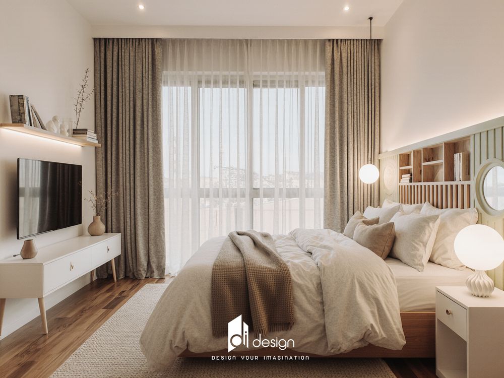 Thiết kế nội thất căn hộ chung cư 89m2 Celadon City