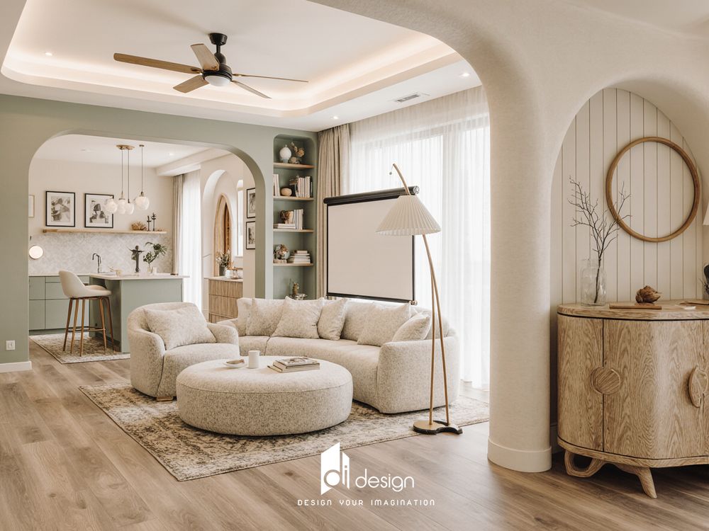 Thiết kế nội thất căn hộ chung cư 89m2 Celadon City