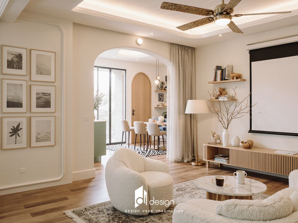 Thiết kế nội thất căn hộ chung cư 89m2 Celadon City