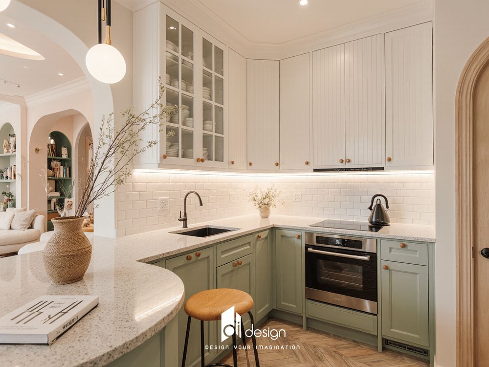 Thiết kế nội thất căn hộ chung cư 89m2 Celadon City