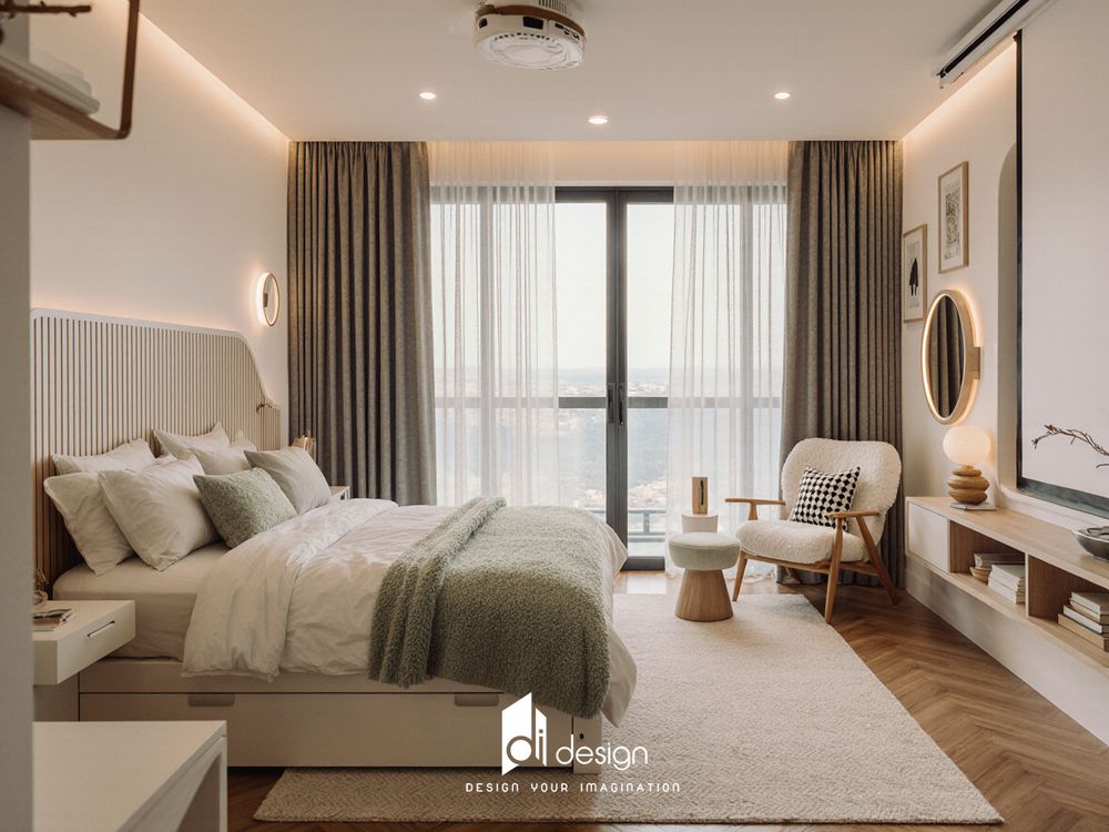 Thiết kế nội thất căn hộ chung cư 89m2 Celadon City