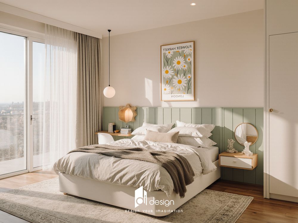 Thiết kế nội thất căn hộ chung cư 89m2 Celadon City