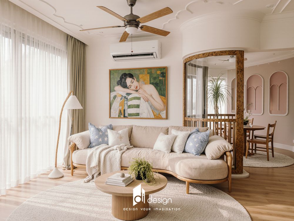 Thiết kế nội thất căn hộ chung cư Hà Đô Centrosa 83m2