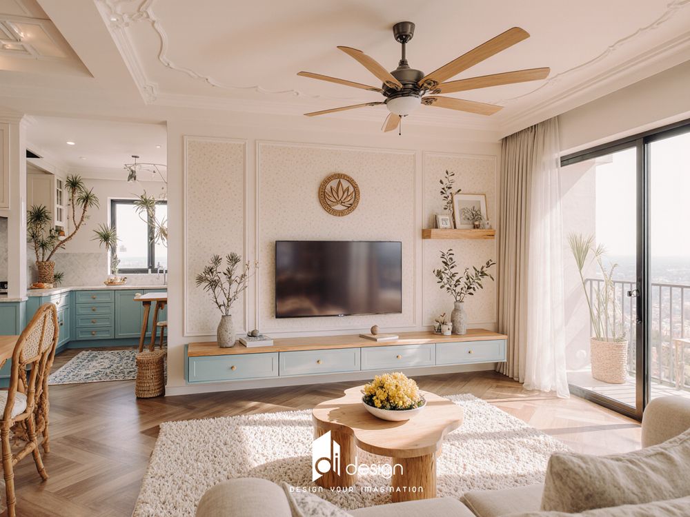 Thiết kế nội thất căn hộ chung cư Hà Đô Centrosa 83m2