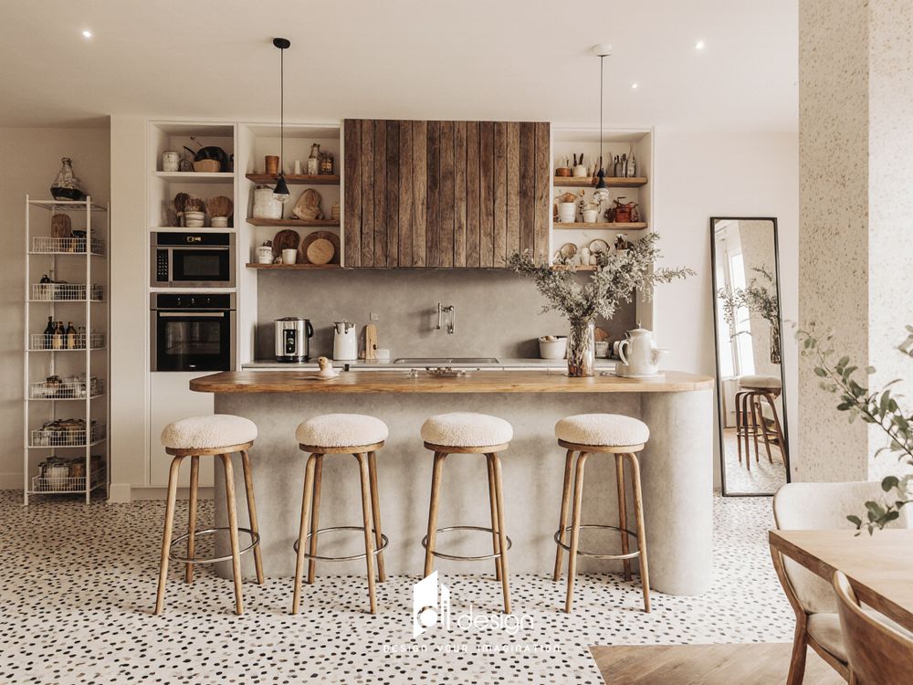 Thiết kế nội thất căn hộ phong cách Bohemian ấn tượng đầy mê hoặc