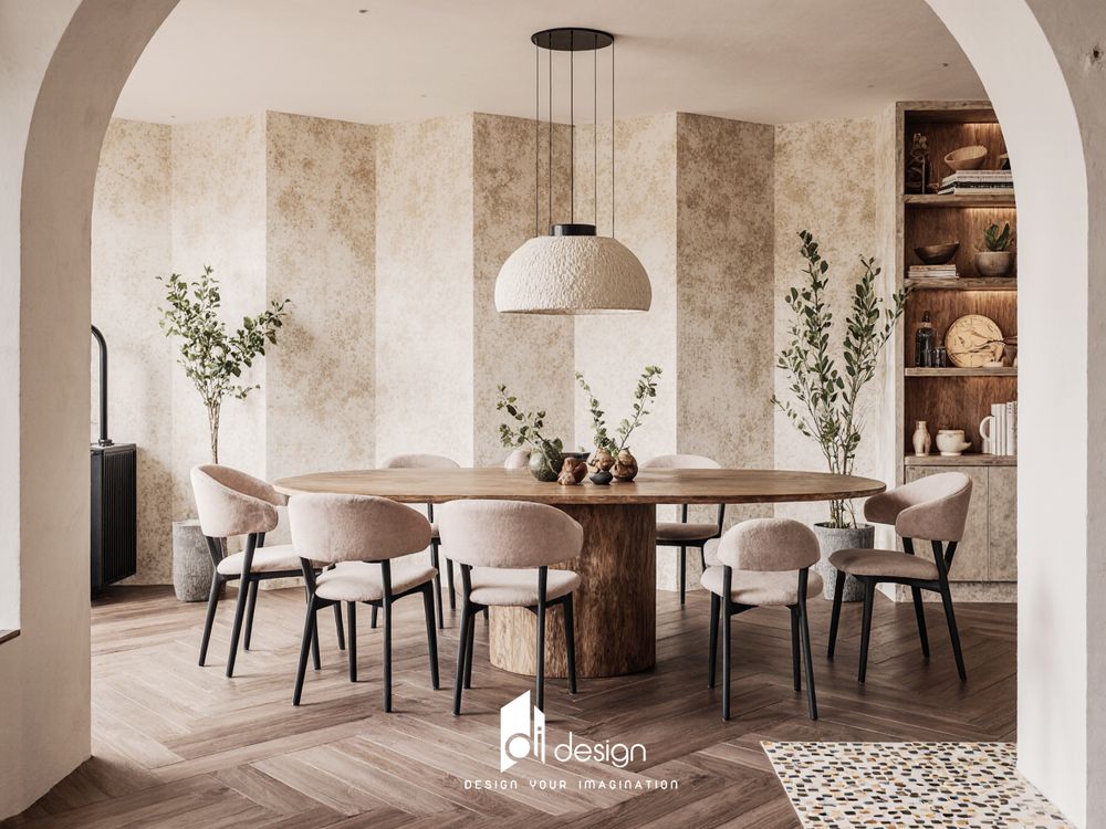 Thiết kế nội thất căn hộ phong cách Bohemian ấn tượng đầy mê hoặc