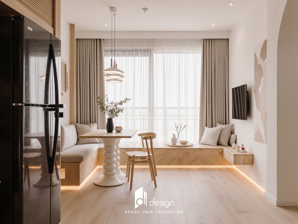 Thiết kế nội thất căn hộ phong cách Color Block đầy sáng tạo Thiết kế nội thất căn hộ phong cách Color Block đầy sáng tạo