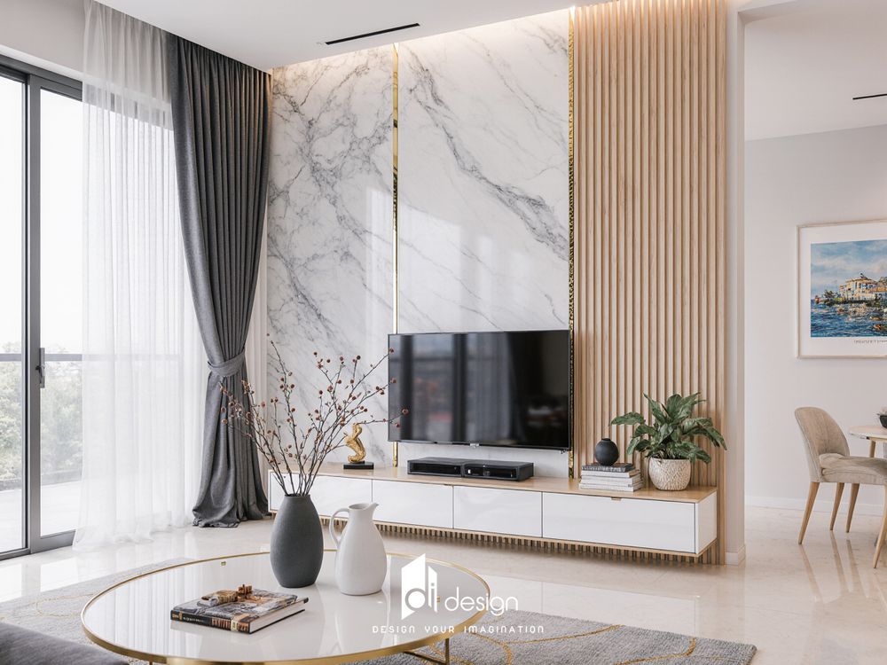 Thiết kế nội thất căn hộ phong cách đồng quê Thiết kế nội thất căn hộ phong cách đồng quê