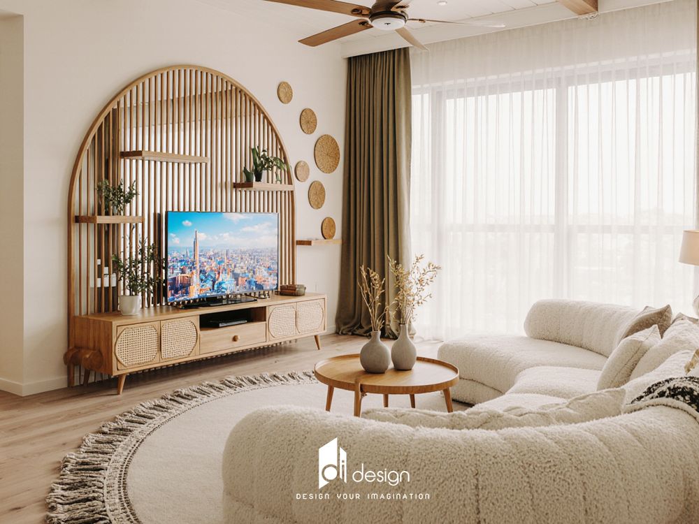 Thiết kế nội thất căn hộ The Beverly Solari 69m2 phong cách Wabi sabi Thiết kế nội thất căn hộ The Beverly Solari 69m2 phong cách Wabi sabi