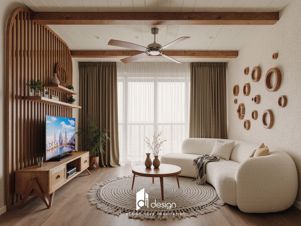 Thiết kế nội thất căn hộ The Beverly Solari 69m2 phong cách Wabi sabi Thiết kế nội thất căn hộ The Beverly Solari 69m2 phong cách Wabi sabi