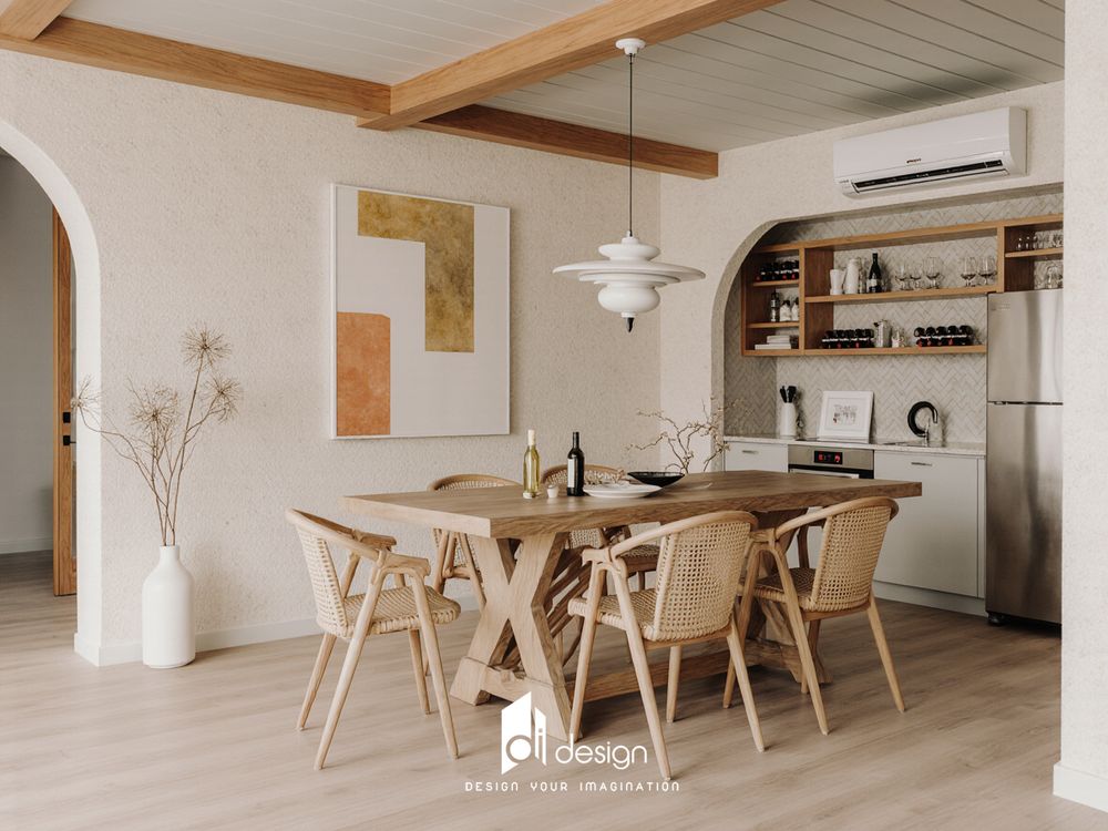 Thiết kế nội thất căn hộ The Beverly Solari 69m2 phong cách Wabi sabi Thiết kế nội thất căn hộ The Beverly Solari 69m2 phong cách Wabi sabi
