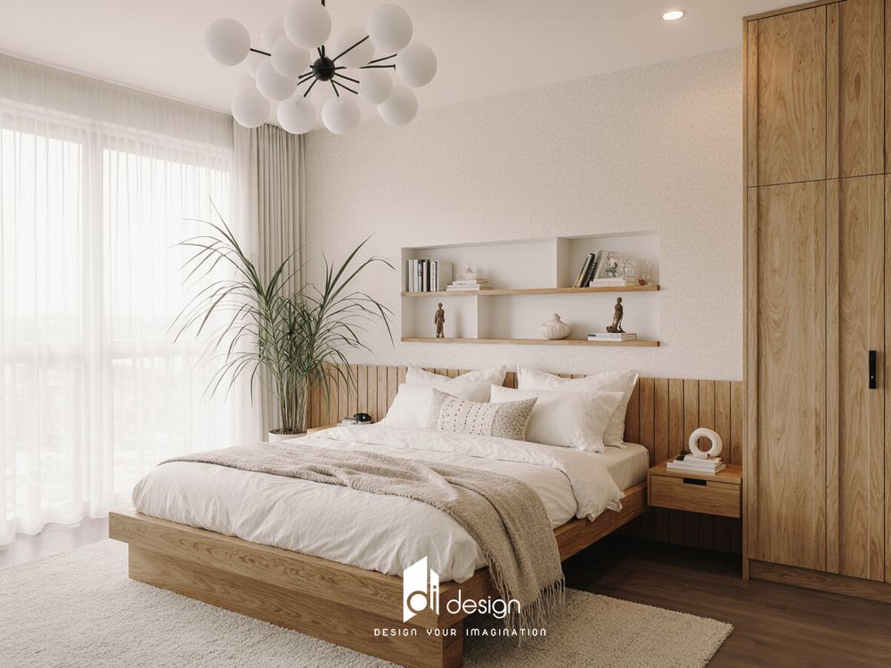 Thiết kế nội thất căn hộ The Beverly Solari 69m2 phong cách Wabi sabi Thiết kế nội thất căn hộ The Beverly Solari 69m2 phong cách Wabi sabi
