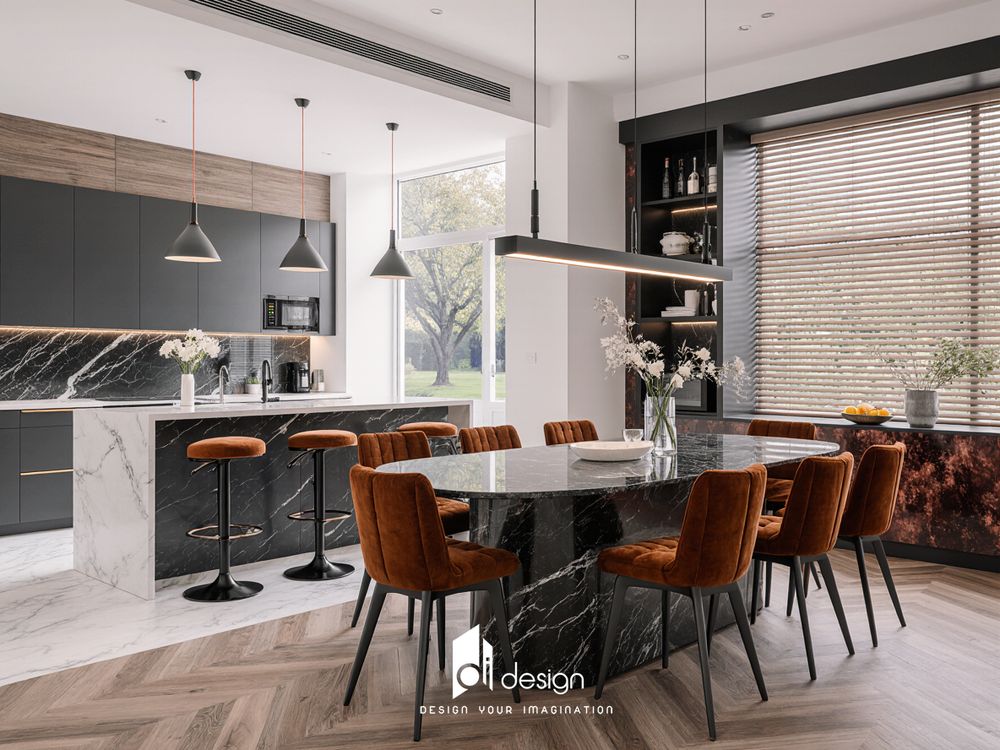 Thiết kế nội thất nhà 2 tầng đẹp tiện nghi Thiết kế nội thất nhà 2 tầng đẹp tiện nghi